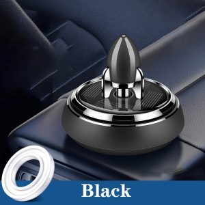 Solar Rocket Air Freshener/Perfume for Dashboard Decoration