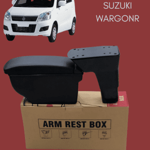 Suzuki WagonR Black Luxury Center Armrest Console - OEM Quality