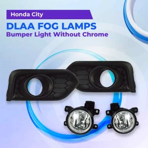 Honda City DLAA Fog Lamps Bumper Light without Chrome HD847 (Model 2021-2022)