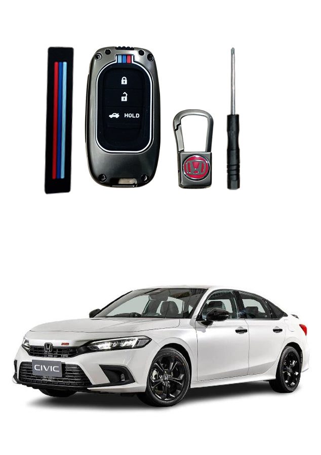 Honda Civic Matel Key Cover – Model 2022 – 2025