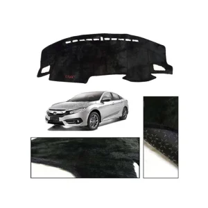 Honda Civic Velvet dashBoard Mat– Model 2016 – 2021