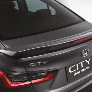 Trunk Spoiler | ABS Plastic For Honda City 2022 (Black)