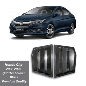 Honda City Quarter Louver Carbon Premium Quality (Model 2022-2025)