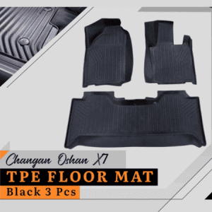 Changan Oshan X7 TPE Floor Mat Black 3 Pcs (Model 2022-2024)