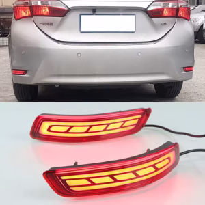 Toyota Corolla Daynamic Style Back Bumper lights Model 2014 - 2020