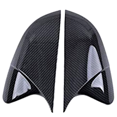 Toyota Corolla 2014 – 2025 Side Mirror Cover Carbon Batman Style