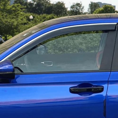 Toyota Corolla 2014 – 2025 Chrome Door Visor/ Air Press with Clump