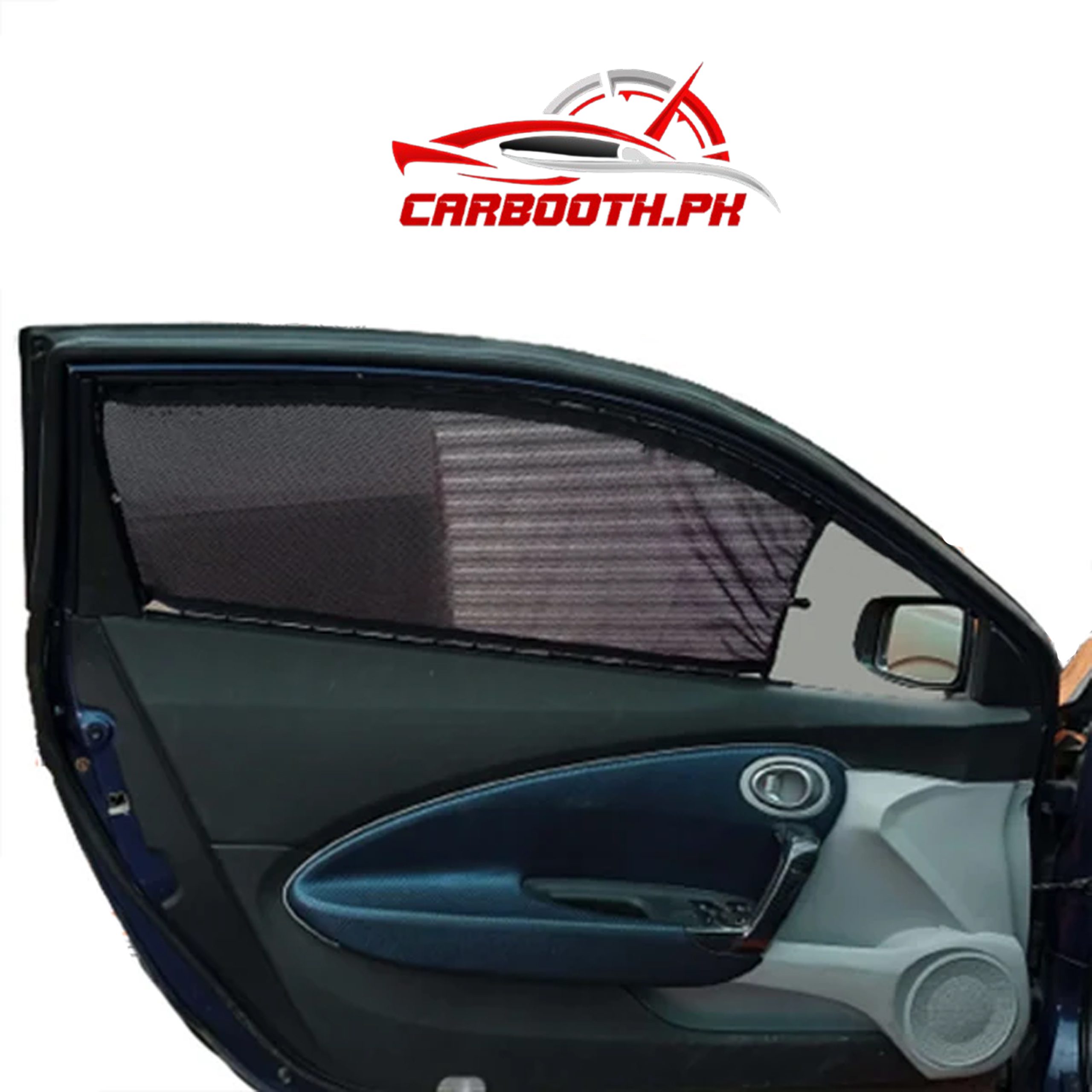 Honda CR-Z Hybrid Customised Sliding / Railing Car Curtains (Model 2010–2016) - Image 2
