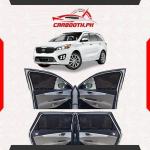 Kia Sorento Customized Sliding/Railing Car Curtains (Model 2021–2023)