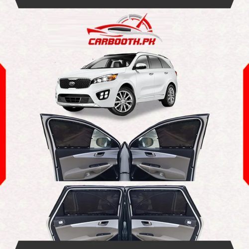 Kia Sorento Customized Sliding/Railing Car Curtains (Model 2021–2023)