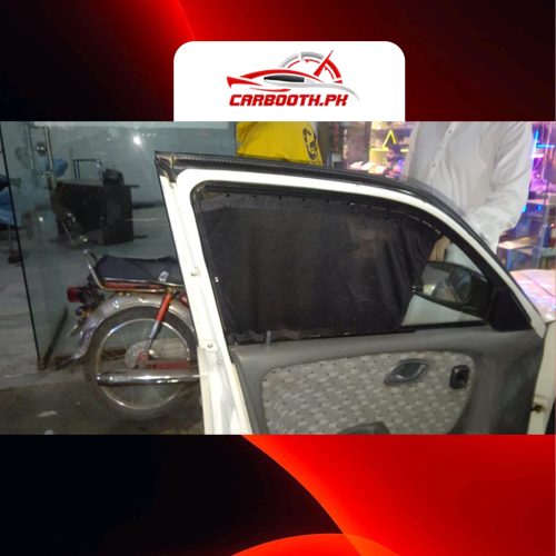 Suzuki Baleno Customized Sliding/Railing Car Curtains (Model 2000 – 2008)
