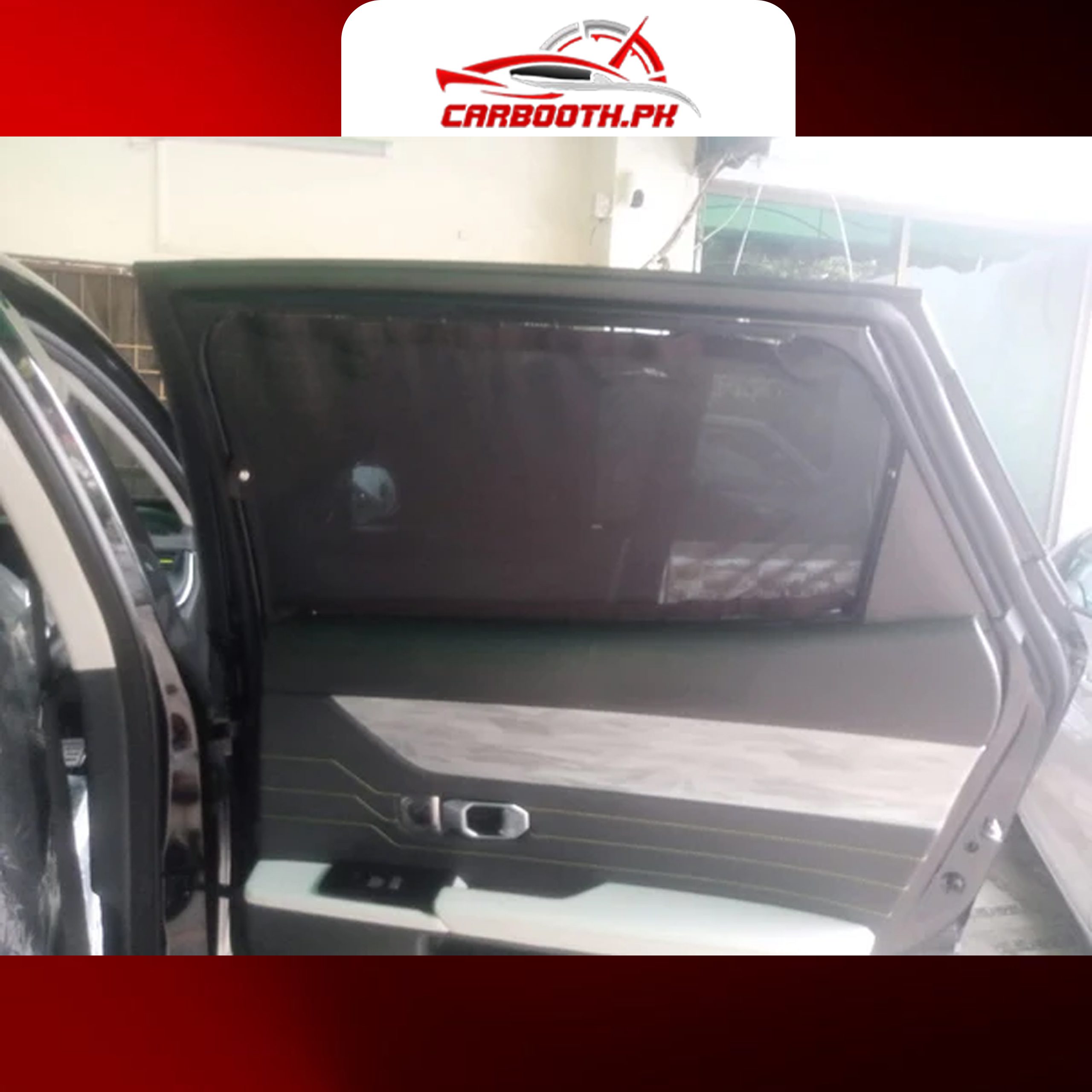 Jetour Dashing Customized Sliding/Railing Curtains (Model 2025)