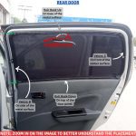 Suzuki Cultus Customized Sliding/Railing Car Curtains (Model 2017 – 2023) - Image 5