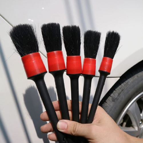 5-Piece Car Detailing Brush Set – Interior & Exterior Cleaning Tools