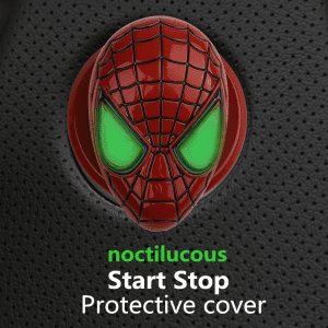 Spiderman Start Button Cover – Stylish Ignition Protection