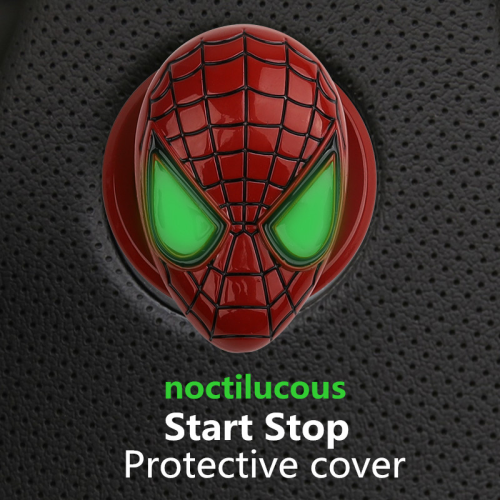 Spiderman Start Button Cover – Stylish Ignition Protection