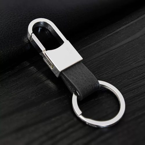 Men’s Leather Strap Keychain – Stylish & Durable