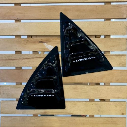 Toyota Corolla Side Quarter Window Glass Covers– Fits 2004 to 2008 Models (Copy)
