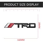 TRD Metal Logo Colour Black - Image 3