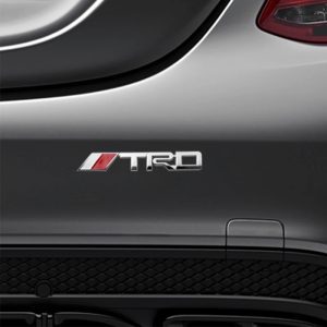 TRD Metal Logo Silver