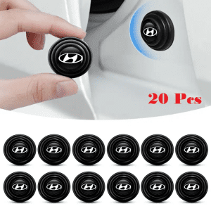 20PCS Rubber Door Shock Absorber Pads – Sound Insulation & Impact Protection for Hyundai