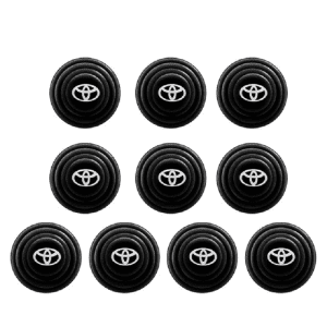 20PCS Rubber Door Shock Absorber Pads – Sound Insulation & Impact Protection for Toyota