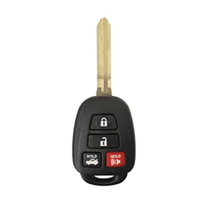 Toyota Replacement Key Cover 4 Button