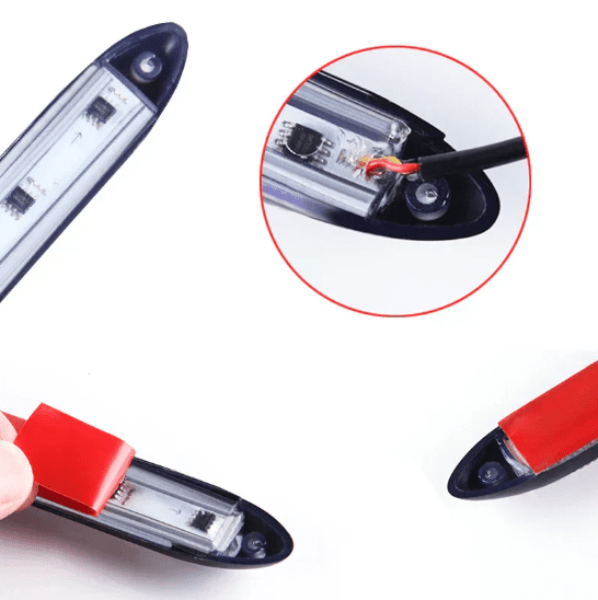 Universal 09-Inch LED DRL Strip Lights – Daytime Running & Turn Signal Lamps (2Pcs Set) - Image 2