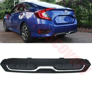 Honda Civic Carbon Back Bumper Diffuser Model 2016-2021