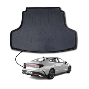 Hyundai Sonata N Line TPU Plastic Premium Quality  Car Trunk Mat Model 2025