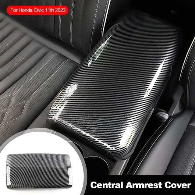 Honda Civic Arm Rest Trim in Carbon Fiber Model 2022