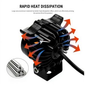 Universal LED Light Owl Shape Metal Dual Colour
