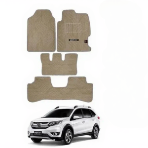 Honda BRV 2019-2024 Luxury Carpet Floor Mat - Beige - OEM Fitting - 4 Pcs