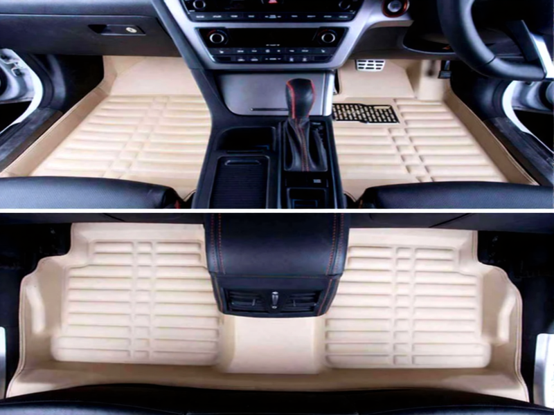 Honda BRV 5D Floor Mat Beige 4 Pcs - Model 2017-2021 - Image 2
