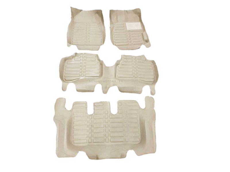 Honda BRV 5D Floor Mat Beige 4 Pcs - Model 2017-2021