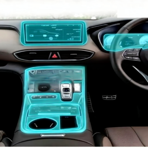 Hyundai Santa FE Interior Paint Protection Film TPU